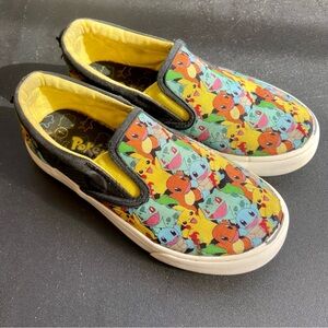 Kids Pokémon slip on shoes sz 1